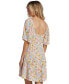 ფოტო #2 პროდუქტის Juniors' Take a Chance Printed Tiered Baby-Doll Dress