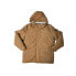 Фото #1 товара Lucky Brand Men's Faux Fur Lined Hooded Full Zip and Button Up Coat