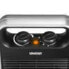 UNOLD 86116 - Fan electric space heater - 75° - Floor - Black - Silver - Rotary - 2000 W