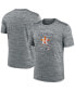 Фото #1 товара Men's Charcoal Houston Astros Authentic Collection Velocity Practice Space-Dye Performance T-shirt