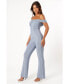 Фото #4 товара Women's Sharnie Off Shoulder Jumpsuit