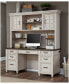 Dawnwood Credenza Desk with Hutch