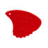 Sharkfin Pick Relief Soft Red