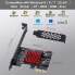 Фото #7 товара MZHOU PCI-E SATA Expansion Card, 10 Port PCI Express SATA Controller Card, 6 Gbps SATA 3.0 PCIe Card with 10 SATA Cables, ASM1166+575 Port Chip