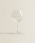 Wavy-effect bohemia crystal wine glass