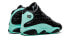 Фото #6 товара Кроссовки Nike Air Jordan 13 Retro Black Island Green (Голубой, Черный)