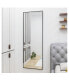 Фото #7 товара Wall-Mounted Alloy Frame Full Length Mirror