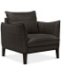 Фото #1 товара CLOSEOUT! Chanute 34" Leather Chair, Created for Macy's