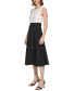 ფოტო #4 პროდუქტის Women's Sleeveless Color-Blocked Midi Dress
