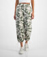 Фото #1 товара Juniors' Camo-Print Drawcord-Hem Parachute Pants