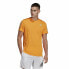 Men’s Short Sleeve T-Shirt Adidas Own The Run Orange