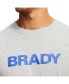 ფოტო #5 პროდუქტის Men's Gray Wordmark Long Sleeve T-shirt