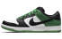 Фото #1 товара Кроссовки Nike Dunk SB Low Pro "Classic Green" - черно-зеленые, для мужчин и женщин, низкие, прочные и антискользящие, модель черно-белая"