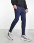 Фото #1 товара Polo Ralph Lauren loungewear waffle jogger in navy with pony logo