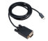 Фото #2 товара Akasa AK-CBCA17-18BK - USB Type-C - VGA - 1.8 m - Black