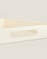 Фото #8 товара Сервировка посуда ZARAHOME Лакированный деревянный лоток с ручками