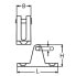 EUROMARINE A4 PCD4 Awning 90° Support