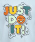 Фото #4 товара Little Boys Bubble Just Do It Graphic T-Shirt