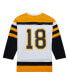 ფოტო #3 პროდუქტის Men's Willie O'Ree White Boston Bruins 1958 Blue Line Player Jersey