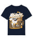 ფოტო #2 პროდუქტის Toddler Boys and Girls Navy Milwaukee Brewers On the Fence T-shirt