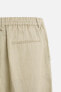 100% linen trousers