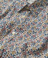 Фото #3 товара Men's Multi-Colored British Floral-Print Shirt
