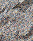 Men's Multi-Colored British Floral-Print Shirt