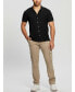 ფოტო #4 პროდუქტის Men's Pointelle Short Sleeve Knit Shirt