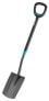 Фото #2 товара Gardena 17010-20 - Drainage shovel - Steel - Black - Square - D-shaped - Monochromatic