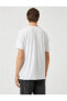 Фото #7 товара 3sam10014hk Beyaz 000 Erkek Jersey Pamuk T-shirt
