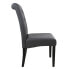 Фото #3 товара комплект CUBA из 2 обеденных стульев - имитация серого - современный стиль - Ш 45 x Г 42 см