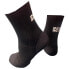 Фото #2 товара Гидрообувь DENTY Socks Supratex Split Liner Toe And Heel Protection 3 мм черные
