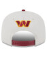 Фото #5 товара Men's Stone, Burgundy Washington Commanders 2023 NFL Draft 9FIFTY Snapback Adjustable Hat