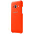 Фото #2 товара Чехол мягкий Samsung Galaxy J1 EF-PJ100BOEGWW оранжевый