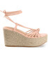 Фото #4 товара Women's Catalinn Tie-Up Espadrille Wedge Sandals