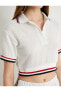 Фото #6 товара Поло Koton Crop Polo Stripe ButtonUp