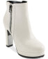 Фото #1 товара Women's Liana Zipper Platform Ankle Booties