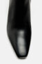 Фото #6 товара Туфли женские ZARA из натуральной кожи на каблуке с молнией
