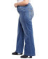 Фото #3 товара Plus Size Bella Wide Leg Jeans