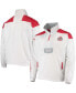 ფოტო #1 პროდუქტის Men's Oklahoma Sooners Santa Ana Anorak Quarter-Zip Jacket