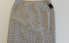 Le Suit Women's Pencil Skirt Back Concealed Zip Beige White 16