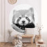 Фото #4 товара Roter Panda in Schwarz-weiß