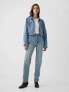 Фото #1 товара High Rise Rigid '90s Straight Jeans