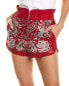 Sea Ny Theodora Paisley Print Short Women's Red 00 - фото #1