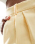 Abercrombie & Fitch Sloane tailored trouser in yellow Желтый, W28 - фото #2