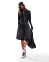 TALA Skinluxe zip through jacket in black Schatten-Schwarz, M - EU 36-38 - фото #4