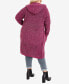 ფოტო #8 პროდუქტის Plus Size Chelsea Long Sleeve Coatigan Sweater