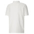 Puma Essentials Pique Small Logo Short Sleeve Polo Short Mens White Casual 67910