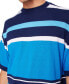 Men's Colorblocked Stripe T-Shirt