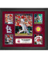 Фото #1 товара Paul Goldschmidt St. Louis Cardinals Framed 5-Photo Collage with Piece of Game-Used Ball